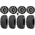 thumbnail image 1 of High Lifter HL3 12" Wheels Black 26" Bear Claw EVO Tires Polaris Ranger XP 900/1000, 1 of 4