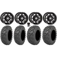 thumbnail image 1 of High Lifter HL3 12" Wheels Black 27" Bear Claw Tires Sportsman RZR Ranger, 1 of 4
