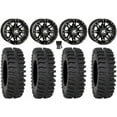 thumbnail image 1 of High Lifter HL3 14" Wheels Black 28" XT400 Tires Sportsman RZR Ranger, 1 of 4