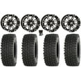 thumbnail image 1 of High Lifter HL3 14" Wheels Machined 27" BDC Tires Honda Foreman Rancher SRA, 1 of 4
