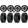 thumbnail image 1 of High Lifter HL4 14" Wheels Machined 27" Mud Lite II Tires Kawasaki Mule Pro FXT, 1 of 4