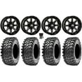 thumbnail image 1 of High Lifter HL4 14" Wheels Machined 28" Rampage Tires Kawasaki Mule Pro FXT, 1 of 4