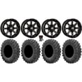 thumbnail image 1 of High Lifter HL4 14" Wheels Machined 30" MotoRavage Tires Can-Am Commander Maverick Renegade Outlander Defender, 1 of 4