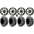 thumbnail image 1 of High Lifter HL4 20" Wheels Machined 35" Bogger Tires Sportsman RZR Ranger, 1 of 4