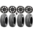 thumbnail image 1 of High Lifter HL9 Beadlock 14" Wheels Bk 28" Liberty Tires Sportsman RZR Ranger, 1 of 4