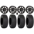 thumbnail image 1 of High Lifter HL9 Beadlock 14" Wheels Bk 28" RT320 Tires Kawasaki Mule Pro FXT, 1 of 4