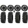 thumbnail image 1 of High Lifter HLA1 Bdlk 14" Wheels Bk 28" ACP Tires Kawasaki Mule Pro FXT, 1 of 4