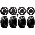 thumbnail image 1 of High Lifter HLA1 Bdlk 14" Wheels Bk 28" Carnivore Tires Kawasaki Mule Pro FXT, 1 of 4