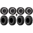 thumbnail image 1 of High Lifter HLA1 Bdlk 14" Wheels Bk 28" MotoRavage XL Tires Can-Am Commander Maverick Renegade Outlander Defender, 1 of 4