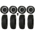 thumbnail image 1 of High Lifter HLA1 Bdlk 14" Wheels Bk 30" Roctane ST Tires Sportsman RZR Ranger, 1 of 4