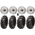 thumbnail image 1 of High Lifter HLA1 Bdlk 14" Wheels Mh 27" Mega Mayhem Tires Can-Am Commander Maverick Renegade Outlander Defender, 1 of 5