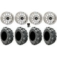 thumbnail image 1 of High Lifter HLA1 Bdlk 14" Wheels Mh 30" Bogger Tires Can-Am Maverick X3 / Honda Pioneer 1000 / Talon, 1 of 4