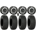 thumbnail image 1 of High Lifter HLA1 Bdlk 15" Wheels Bk 32" RT320 Tires Polaris RZR Turbo R & Pro R Ranger 1500 Xpedition, 1 of 4