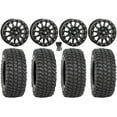 thumbnail image 1 of High Lifter HLA1 Bdlk 15" Wheels Bk 32" XCR350 Tires Polaris RZR Turbo R & Pro R Ranger 1500 Xpedition, 1 of 4