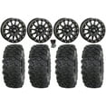 thumbnail image 1 of High Lifter HLA1 Bdlk 15" Wheels Bk 33" Roctane T4 Tires Polaris RZR Turbo R & Pro R Ranger 1500 Xpedition, 1 of 4