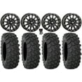 thumbnail image 1 of High Lifter HLA1 Bdlk 15" Wheels Bk 33" XTR370 Tires Polaris RZR Turbo R & Pro R Ranger 1500 Xpedition, 1 of 4