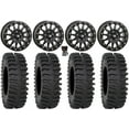 thumbnail image 1 of High Lifter HLA1 Bdlk 15" Wheels Bk 35" XT400 Tires Polaris RZR Turbo R & Pro R Ranger 1500 Xpedition, 1 of 4