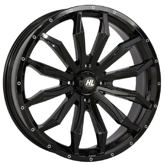 High Lifter by STI HL21 22x7 ATV/UTV Wheel - Gloss Black (4/156) 4+3