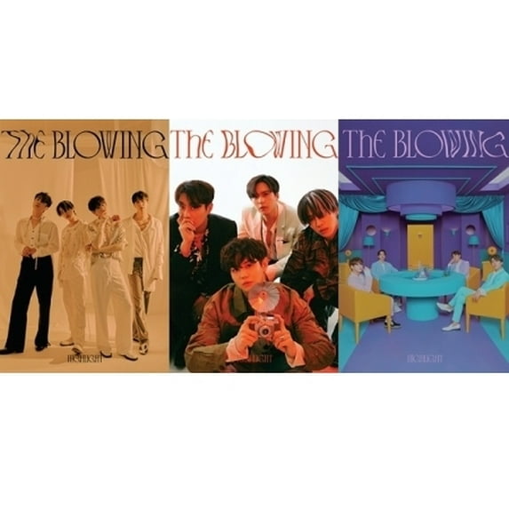 High Light - The Blowing (Random Cover) (incl. 100pg Photobook, 8pg Lyrics Paper, Postcard, Folded Poster, Selfie Photocard + Polaroid Photocard) - Music & Performance - CD