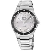 Gevril High Line Swiss Made SW200 Silver Silver | Silver Dial