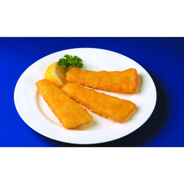 High Liner English Style Raw Fish In Batter Wedge Cut Cod (PACK OF 10
