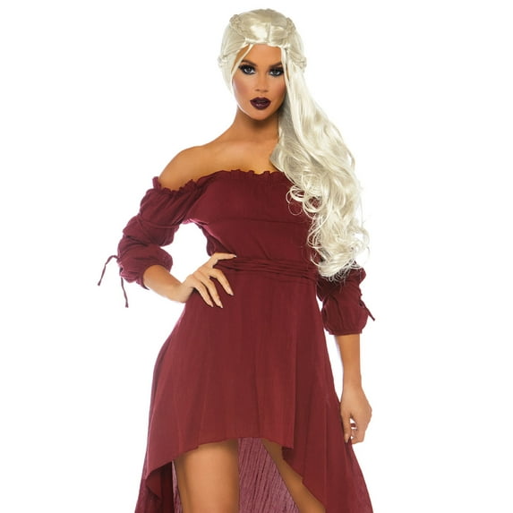 High-Low Fantasy Peasant Dress