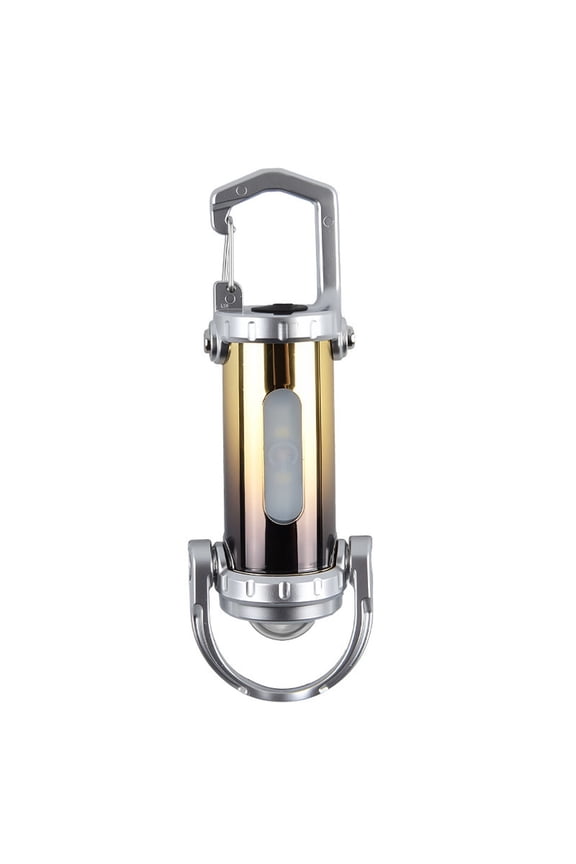 High Lumen Mini Keychain Flashlight - 1200 Lumens, 7 Modes, Portable LED Key Ring Light for Outdoor, Camping, Hiking - Floodlight & Side Light