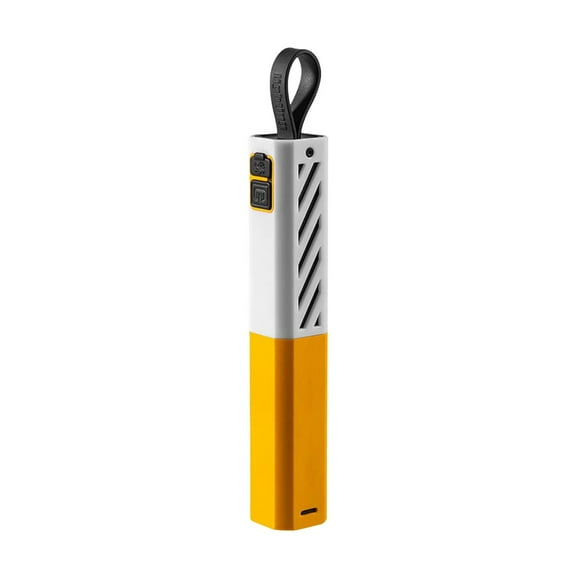 High Lumen Rechargeable Flashlight, Adjustable Focus, LED Tactical Pocket Waterproof Flashlight for Home Emergencies(Yellow)
