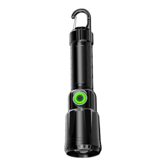 High Luminout Rechargeable Pocket Flashlight Waterproof ABS Material With 3 Lighting Modes For Camping Hiking