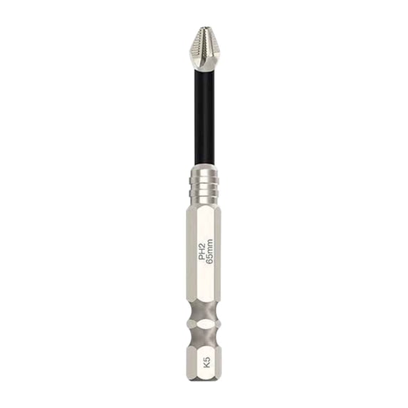 High-Magnetic Screwdriver Drill Bit, Strong Magnetic Durability Screwdriver Drill Bit, Anti-Slip Magnetic Electric Screwdriver Set, Electric Precision Screwdriver Set, 50 65 75 100 120 150 mm
