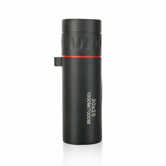 High Magnification HD Monocular Telescope Waterproof Mini Telescope Portable Military Zoom 10X Scope for Travel Hunting