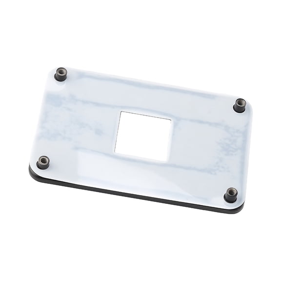 High Metal Backplate Supporting AM4 B350 A320 B550M Boards for Optimal Thermals Management