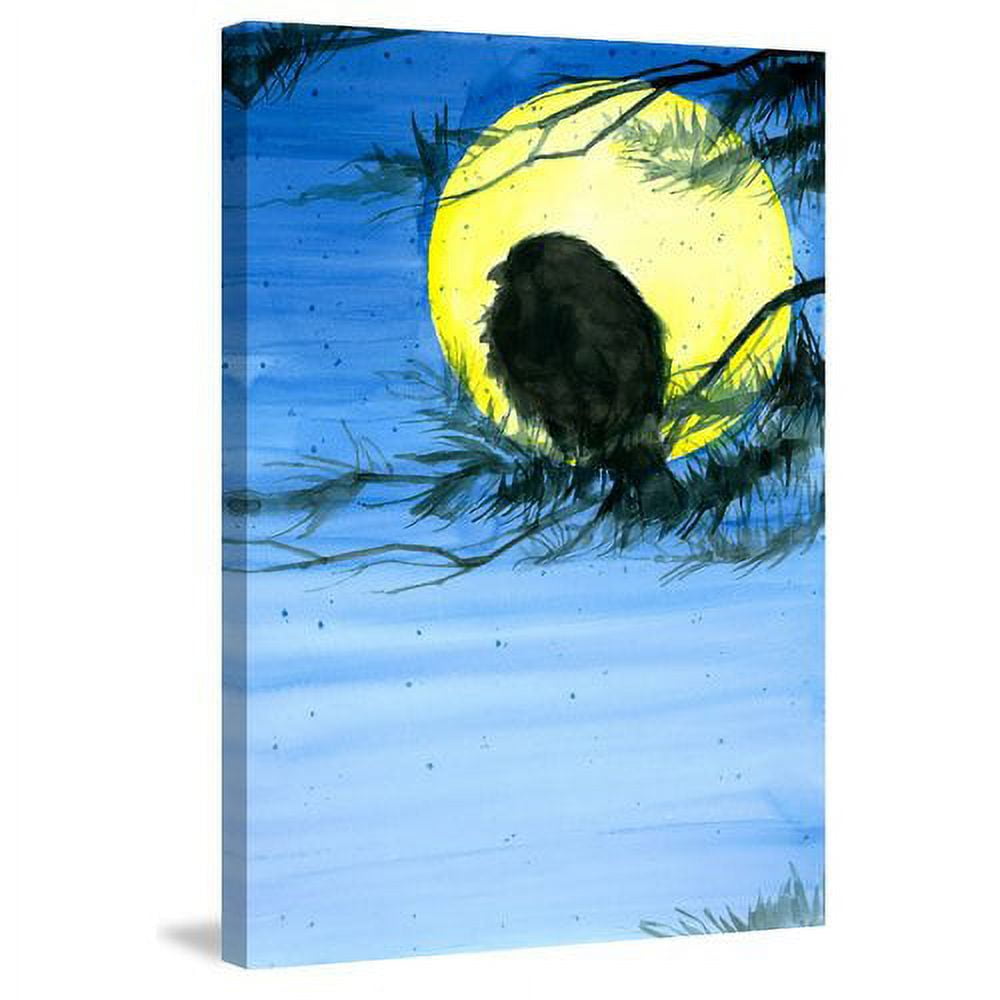"High Moon" Painting Print on Wrapped Canvas