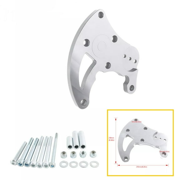 High Mount AC Bracket For LQ LS R4 LS1 LS2 LS3 LS6 LSX Vortec A/C Truck