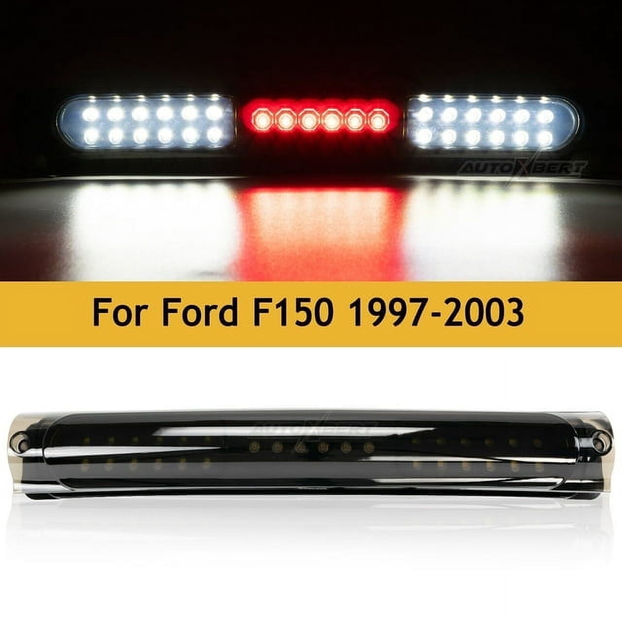 Yiyasu 3rd Brake Light for Ford F150 1997-2003 High Mount Stop Third Brake Light Led