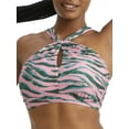 thumbnail image 1 of High-Neck Bikini Top Swimsuit, 1 of 4