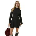 thumbnail image 1 of High Neck Flare Mini Dress, 1 of 3