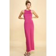 thumbnail image 1 of High Neck Side Slit Max Dress, 1 of 3