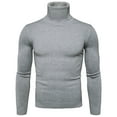 thumbnail image 1 of High Neck T Shirts for Men Long Sleeve Athletic Work Turtleneck T-Shirt Compression Elastic Stretchy Sport Mens T Shirts GY2 XXXL, 1 of 4