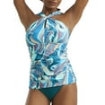 thumbnail image 1 of High-Neck Underwire Tankini Top Swimsuit, 1 of 2