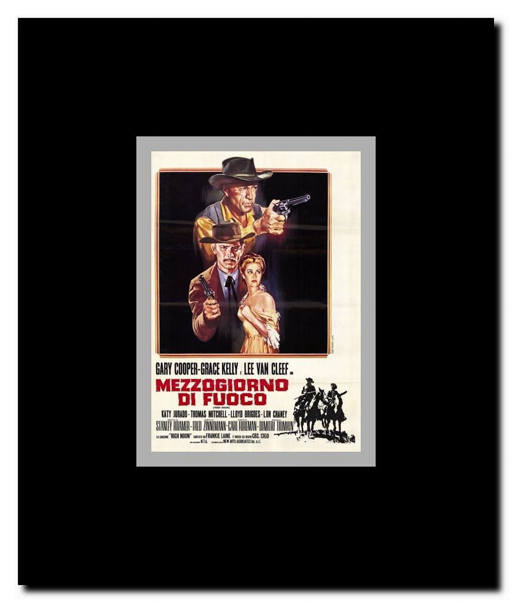 High Noon Framed Movie Poster