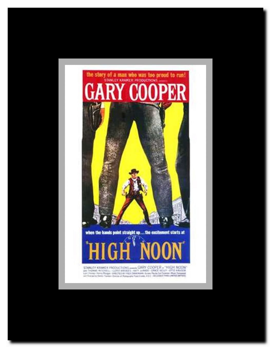 High Noon Framed Movie Poster