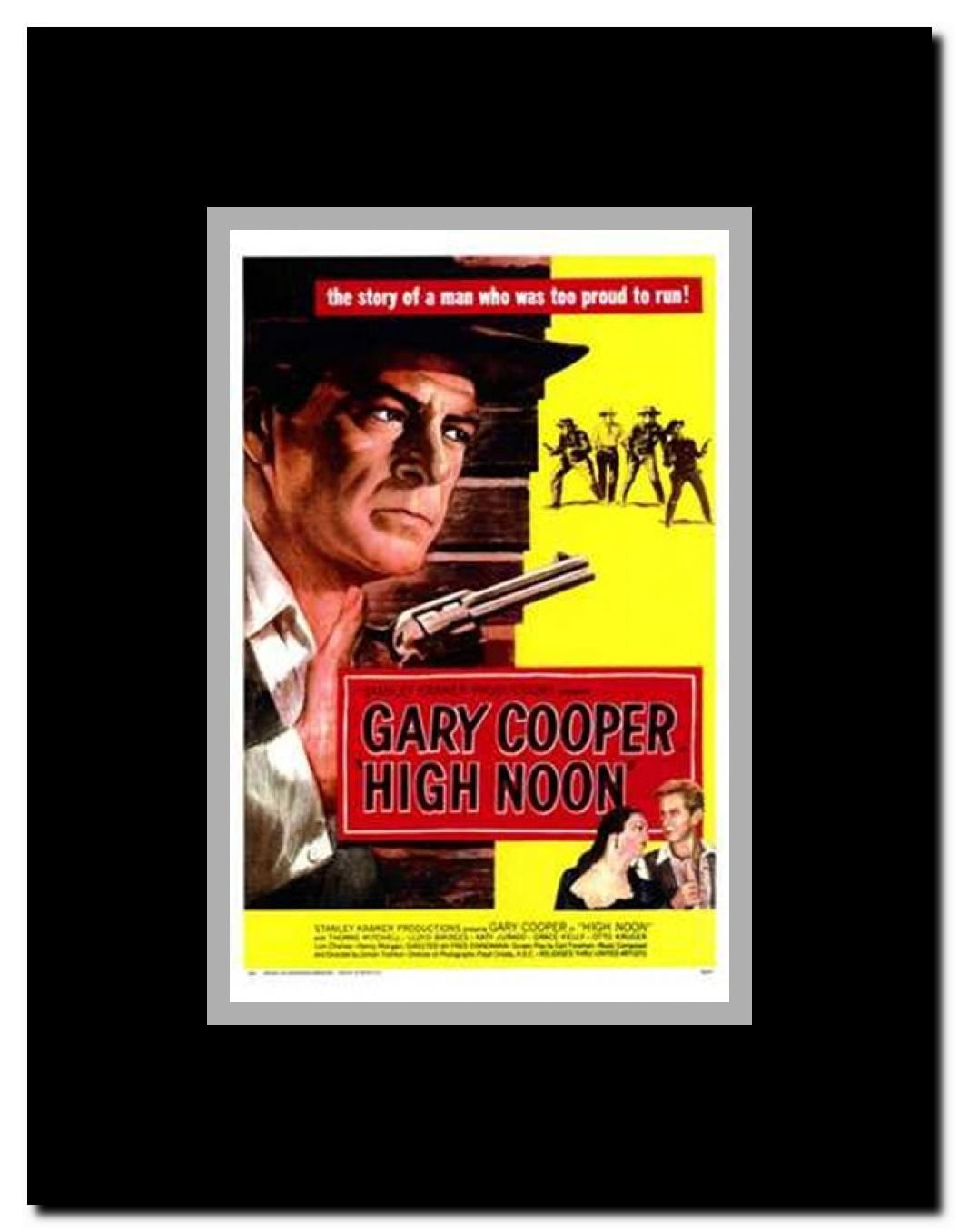High Noon Framed Movie Poster
