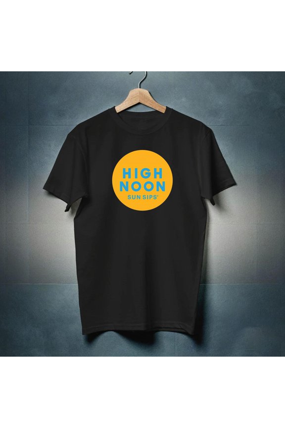 High Noon Sun Sips Vodka Seltzer Blue Yellow TShirt Bar Bartender Unisex t-shirt-TH37818