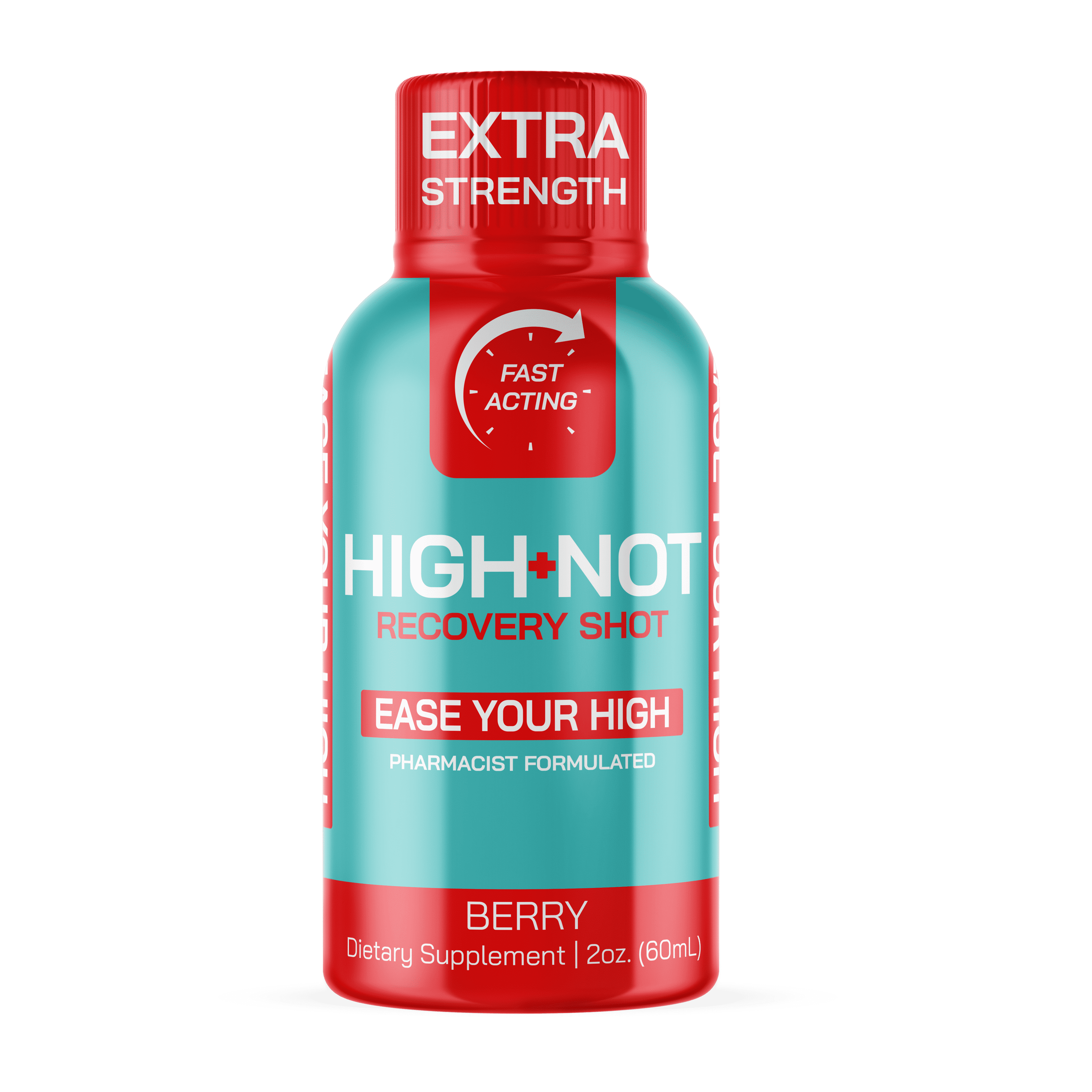 High Not Berry Flavored Recovery Shot - Extra Strength | Rapid Relief for Intense THc̈̈ Effects