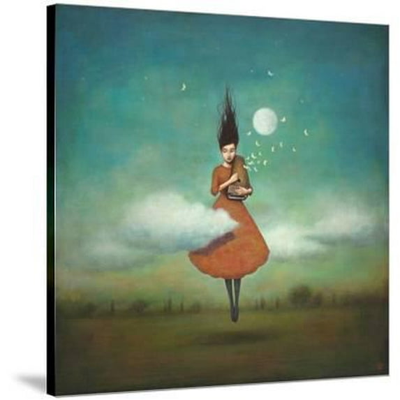 High Notes for Low Clouds, Figurative Stretched Canvas Wall Art by Duy Huynh Sold by ArtCom