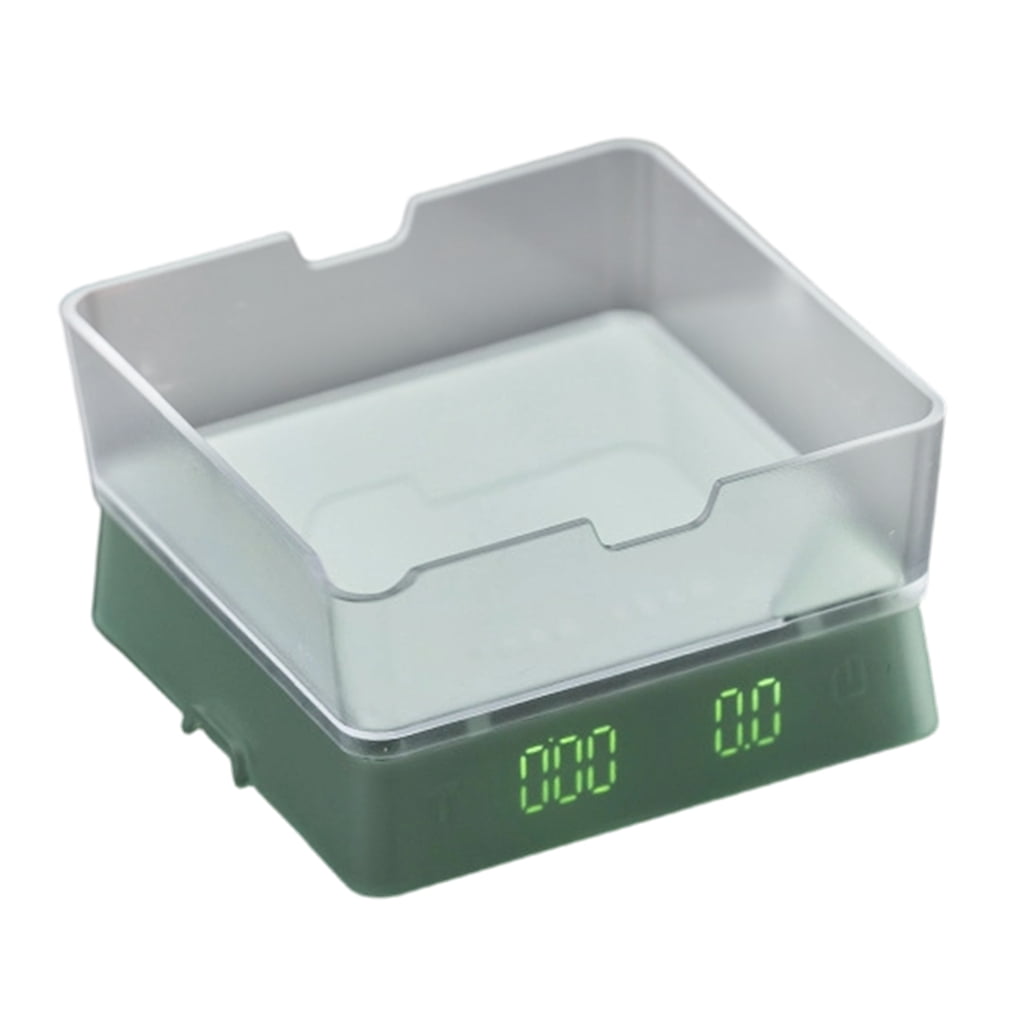 High Observability LED Digitalized Kitchen Scale Highlighting Clock for Accurate Coffee Compact Plan Twelve h