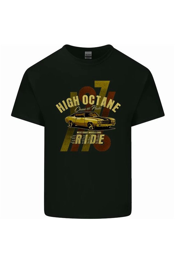 High Octane Ride 1971 Muscle Car Mens Womens S-5XL T-Shirt