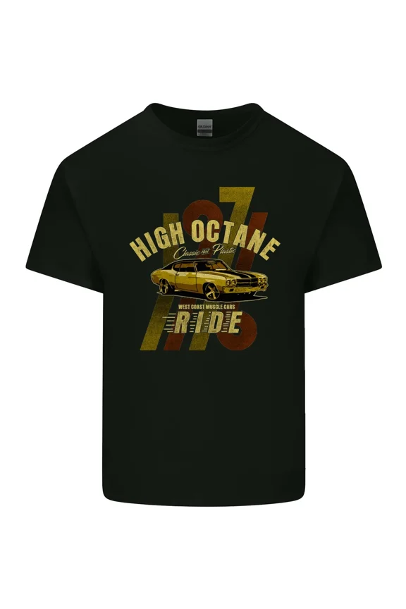 High Octane Ride 1971 Muscle Car Power Style Unisex T-Shirt, up to size 5XL