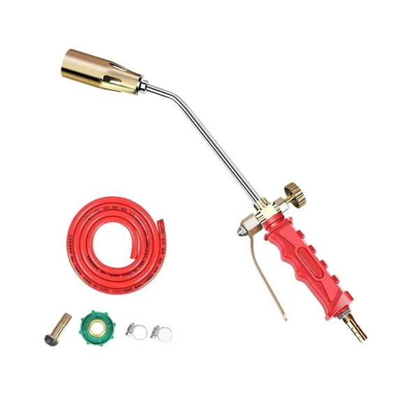 High Output Propane Torch Burner Kit With Control For Efficient Flame Weeding And Outdoor Use
